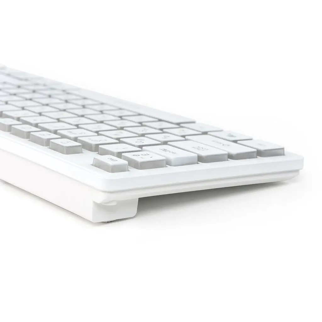 Клавіатура Vinga KB410 White - фото 7