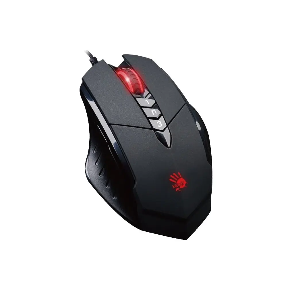 Мышь A4Tech Bloody V7MA Black - фото 2