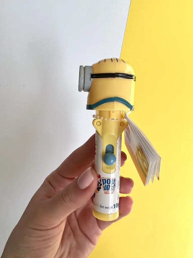 Іграшка з льодяником Pop Ups Paw Minions 10g - фото 3
