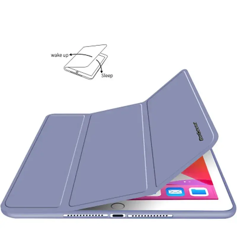 Чохол до планшета BeCover Tri Fold Soft TPU Silicone Apple iPad 10.9" 2022 Purple (708524) - фото 3
