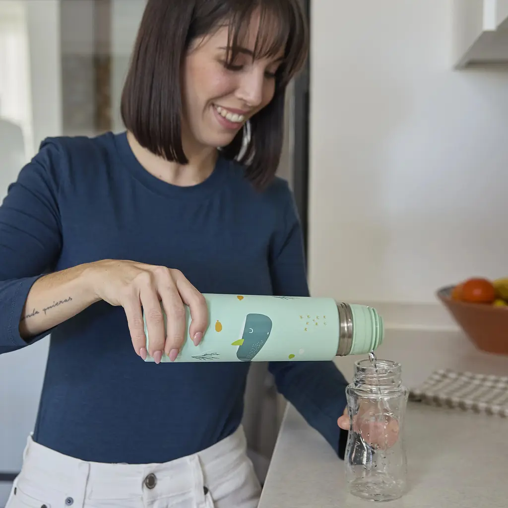 Термос Miniland Ocean Whale 500 мл бірюзовий (89616) - фото 4