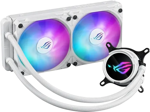 Водяне охолодження Asus ROG Strix LC III 240 ARGB White (90RC00S2-M0UAY0) - фото 3