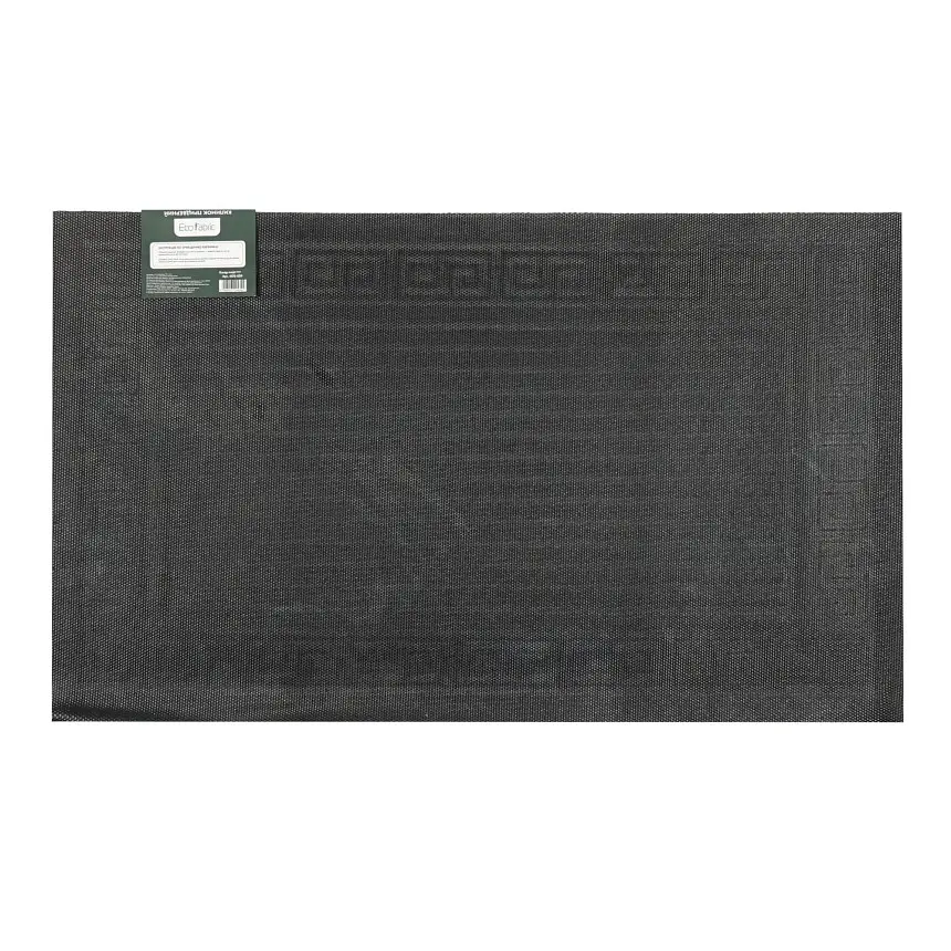 Килимок придверний Eco Fabric Смужки без кромки сірий 45 х 75 см (4575-008) - фото 4