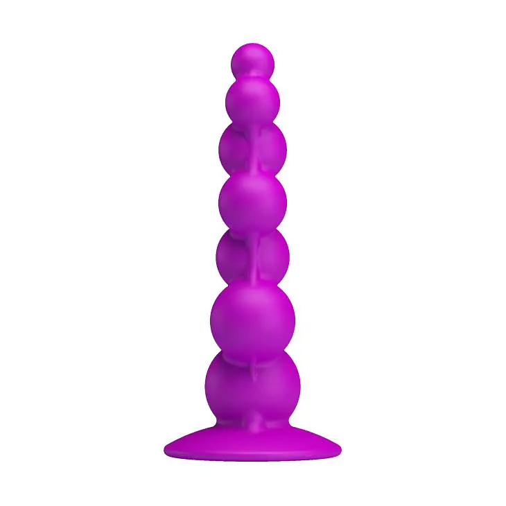 Анальна пробка Pretty Love Sturdy Dongwith 15 см фіолетовий - фото 5