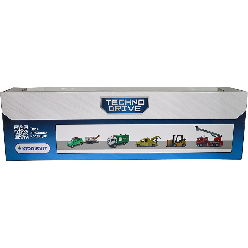 Игровой набор TechnoDrive Внедорожник с прицепом и погрузчиком (510207.270) - фото 14