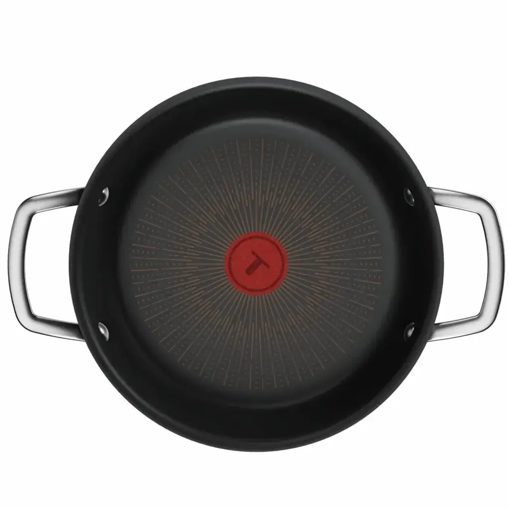 Сотейник Tefal Excellence+ з кришкою 24 см чорний (G3308802) - фото 3