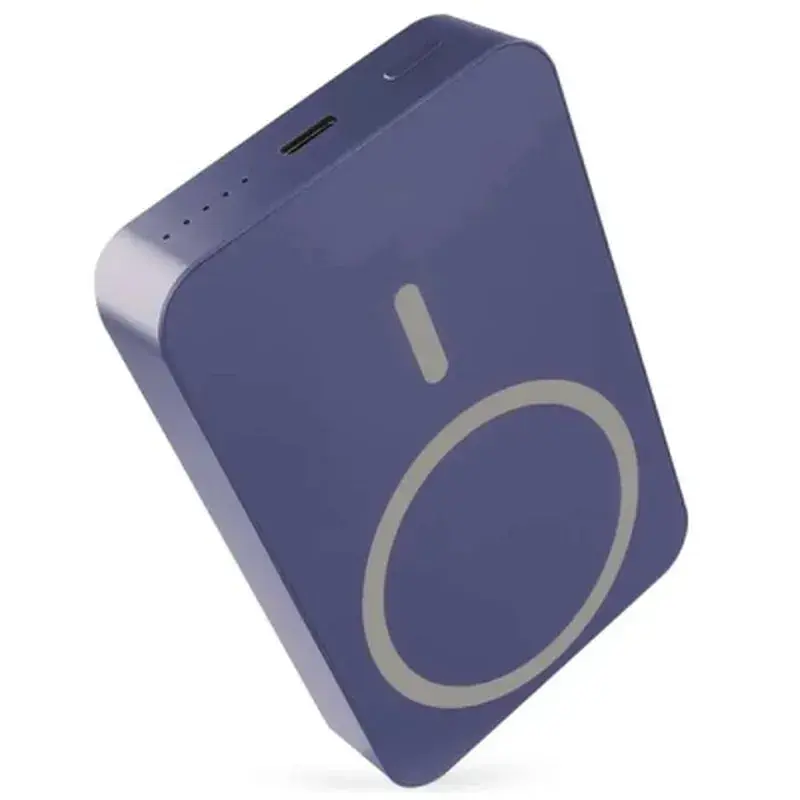 Батарея універсальна EMOS 10000mAh WI1046, 20W, Wireless, blue (B0551BL) - фото 3