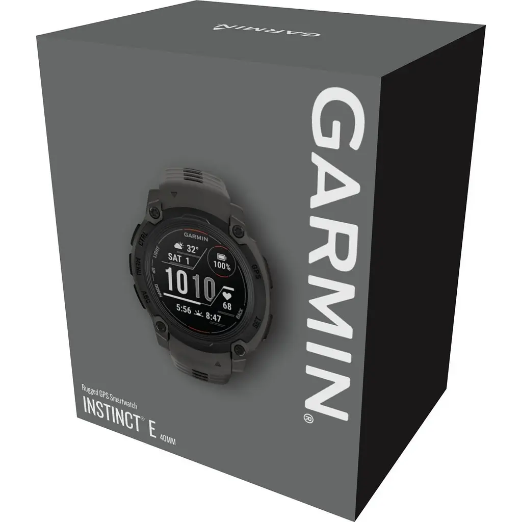 Смарт-часы Garmin Instinct E 40mm Black with Charcoal Band (010-02932-00) [125564] - фото 7