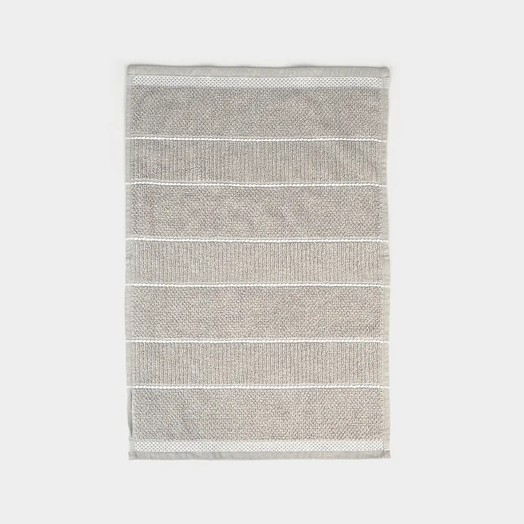 Кухонний рушник МВМ My Home Традиції 40х60 см сіро-білий (KT-11 M GRAY/WHITE) - фото 3
