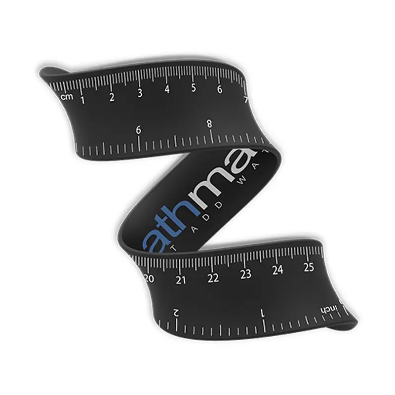 Лінійка для вимірювання пеніса Bathmate Measuring Gauge V2 26 см Чорна - фото 3