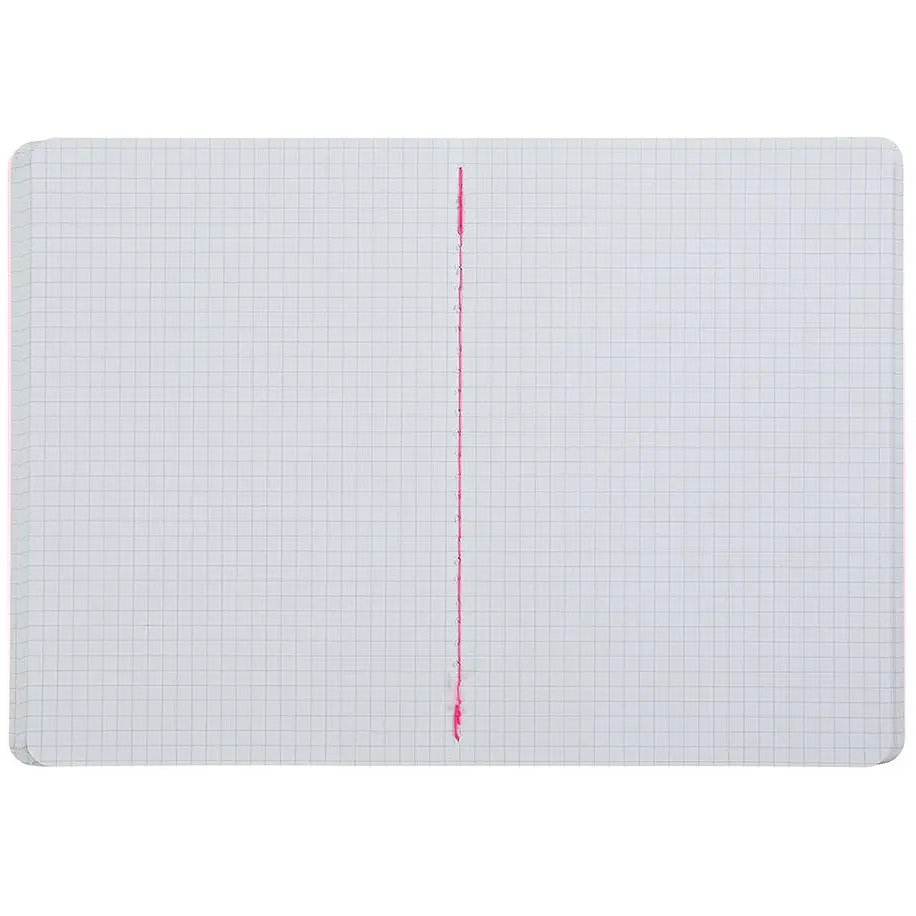 Книга записна Buromax Neon А5 80 аркушів у клітинку обкладинка PVC рожева (BM.24822180-10) - фото 2