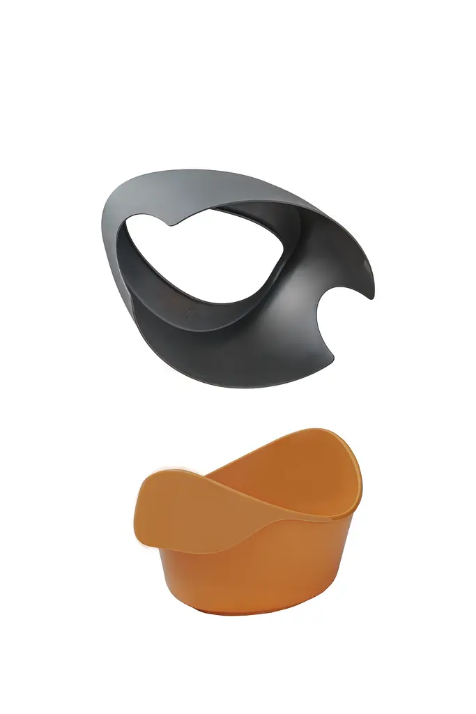 Горщик Tega Teggi темно-сірий (TI-001-163/166) - фото 2