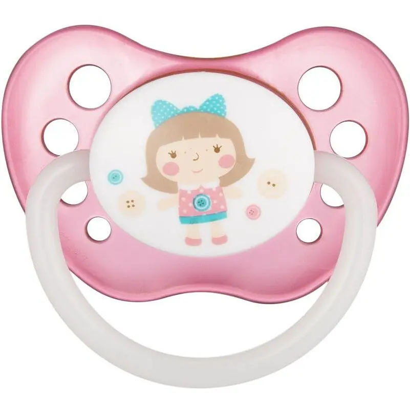 Латексна анатомічна пустушка Canpol babies Toys 18+ рожева (23/261 Рожева)