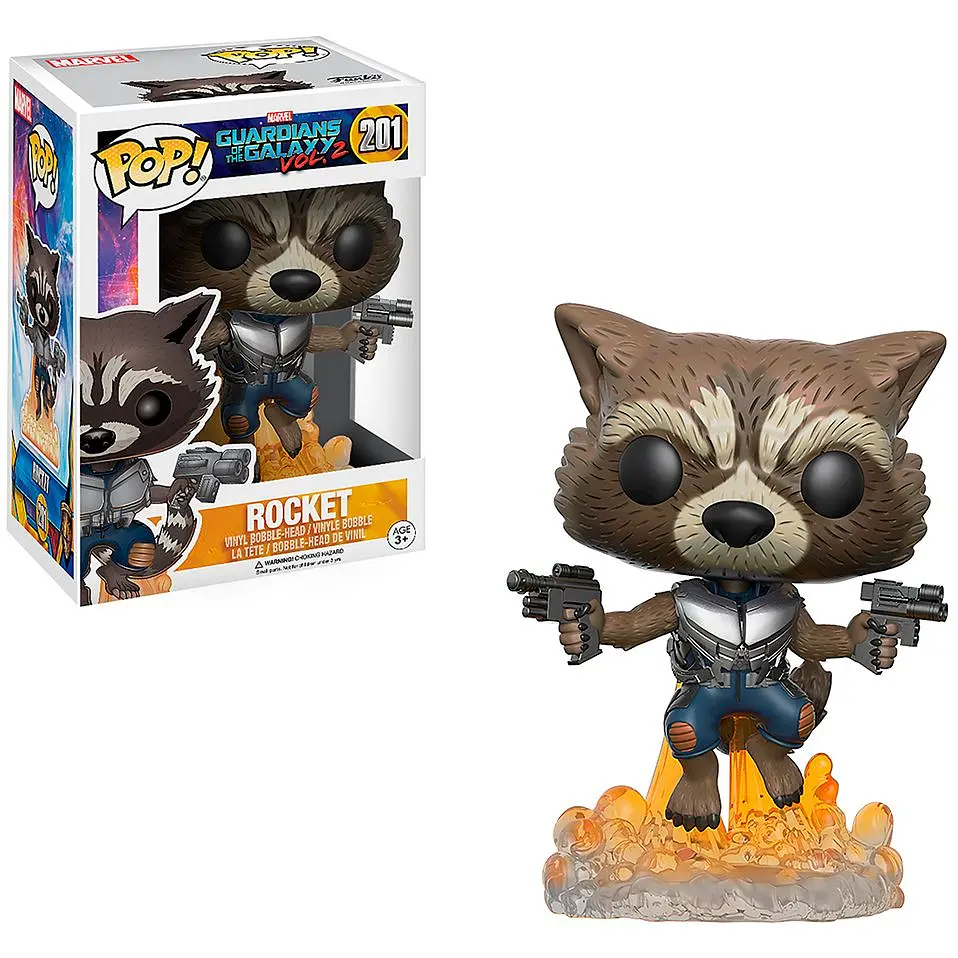 Ігрова фігурка Funko Pop Вартові Галактики Єнот Ракета (13270-PX-1RY) - фото 2
