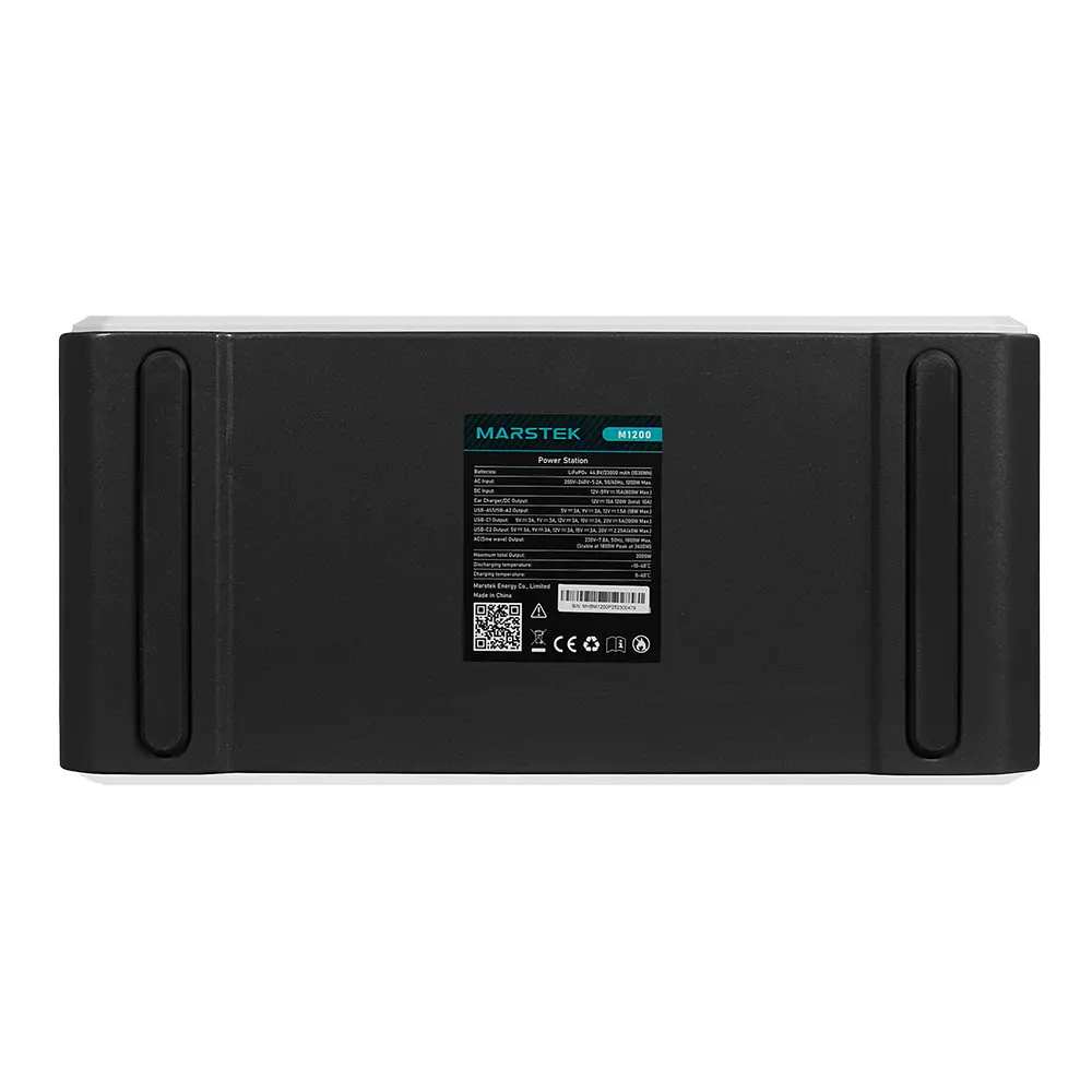 Портативна зарядна станція Marstek M1200 1800W 1030Wh (42-00301) - фото 10