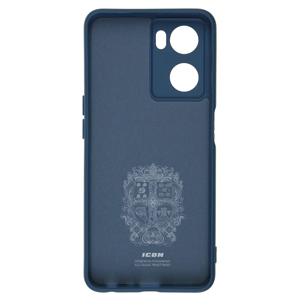 Чехол ArmorStandart ICON для OPPO A57s 4G Camera cover Dark Blue (ARM68119) - фото 2