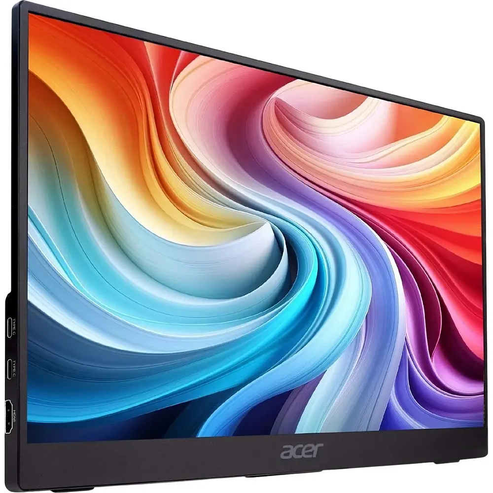 Монітор Acer 15.6" PM161QB1bmiuux (UM.ZP1EE.101) IPS Black - фото 2