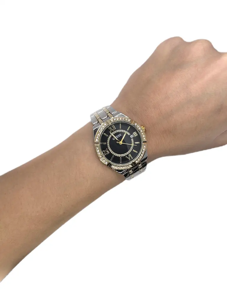Годинник жіночий наручний Guess IBW912SYB Золотисто-сріблястий - фото 4