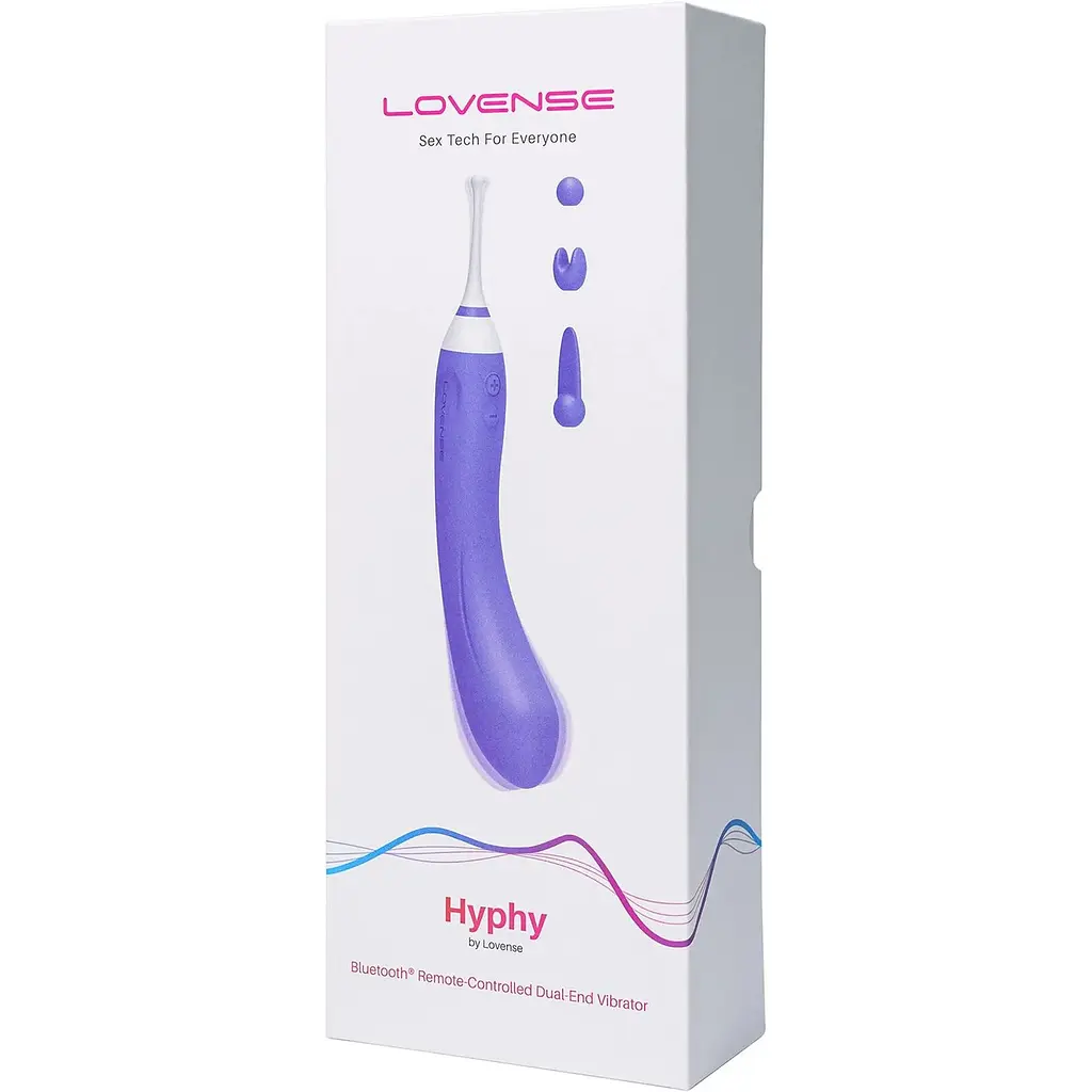 Двосторонній смарт-вібратор Lovense Hyphy - фото 7