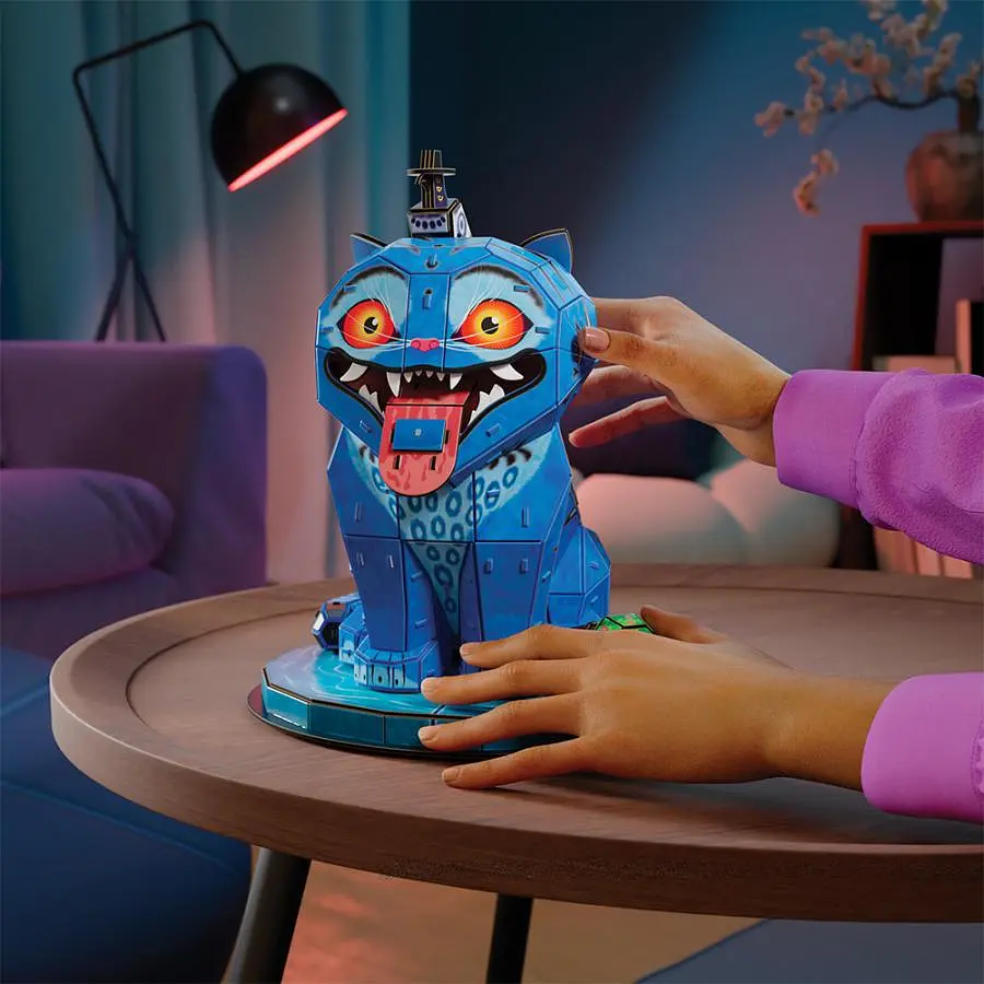 Пазл для створення 3D-моделі Spin Master Кейпоп-мисливиці на демонів: тигр Дерпі та сорока Сюзі 168 деталей (SM47184/6077589) - фото 7