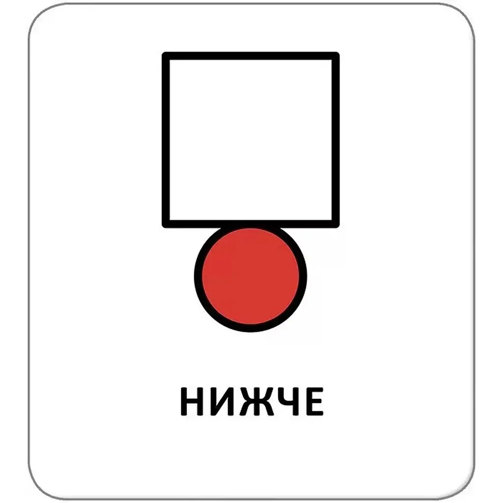 Картки з піктограмами. Орієнтування у просторі - Widgit Symbols (518829) - фото 3