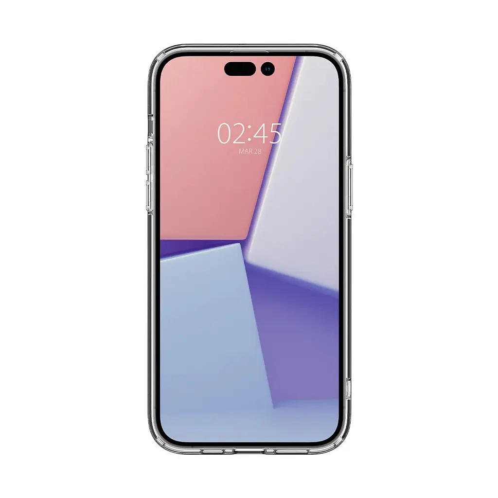 Чехол Spigen Ultra Hybrid для iPhone 14 Pro Max Frost Clear (ACS04823) + защитное стекло - фото 5