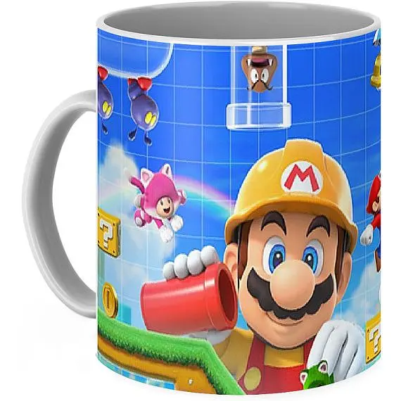 Кружка GeekLand Super Mario  Maker 2 games SM 02.04 330 мл белая - фото 3
