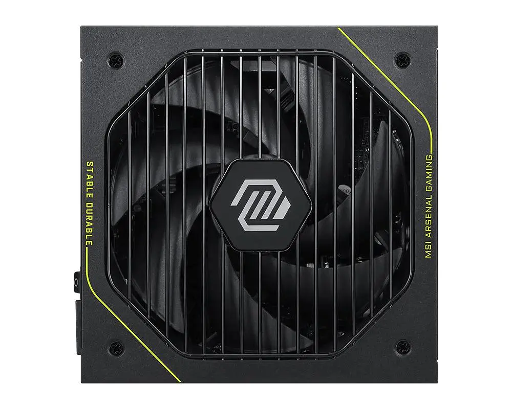 Блок живлення MSI MAG A1000PLS 1000W ATX 3.1 80+ Platinum (MAG A1000PLS PCIE5) Black - фото 3