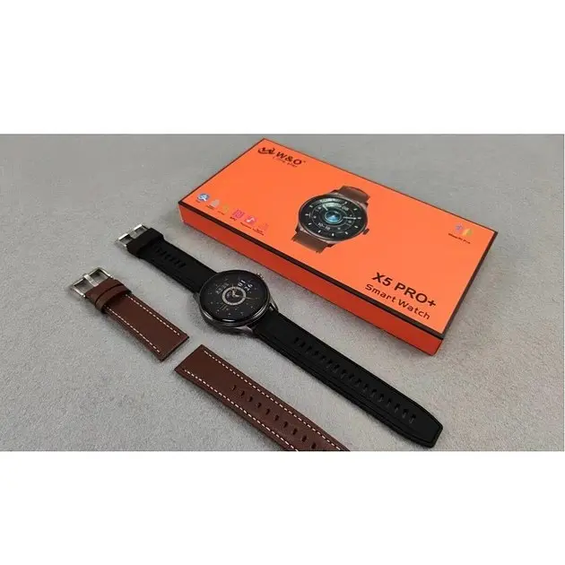 Смарт-годинник W&O X5 Pro+ IP67 Black - фото 2