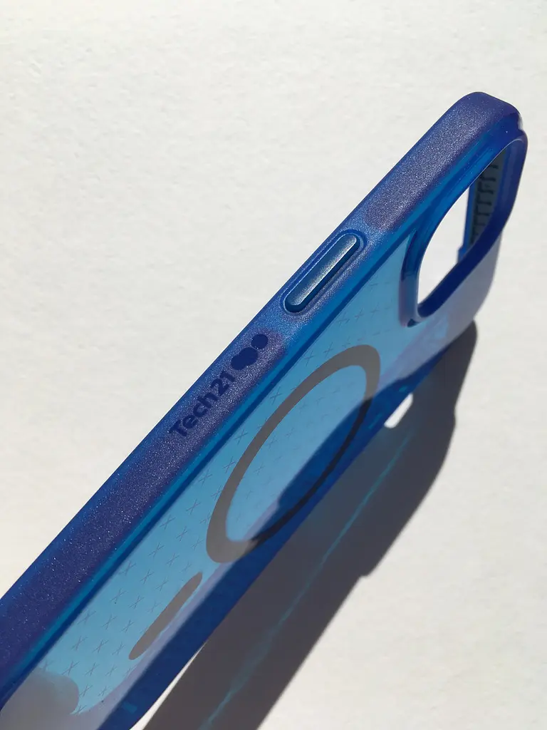 Оригінальний протиударний силіконовий чохол для iPhone 14/13 Evo Check MagSafe Blue T21-9818 - фото 7