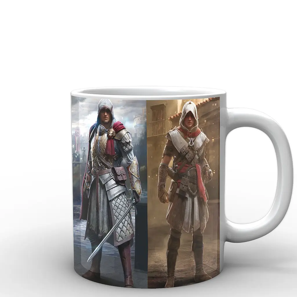 Кухоль GeekLand Assassins Creed озброєний AC.02.11 330 мл білий - фото 3