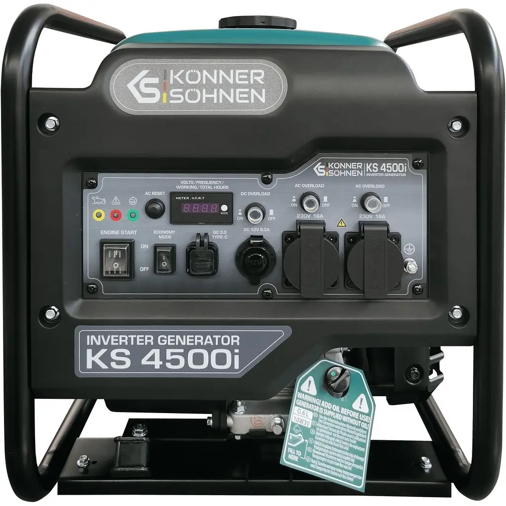 Инверторный бензиновый генератор Konner&Sohnen KS 4500i [139398] - фото 2