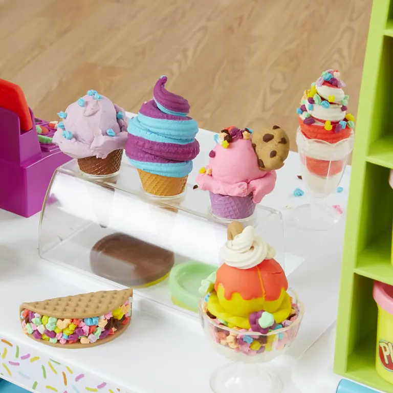 Ігровий набір для ліплення Hasbro Play-Doh Фургон із морозивом (F1039) - фото 10