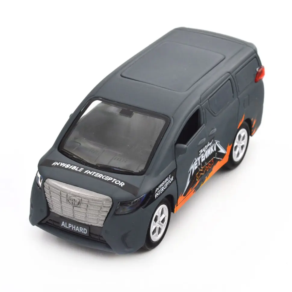 Автомодель серії "Шеврони Героїв" Toyota Alphard "Загін метеликів" TechnoDrive KM6011 - фото 4