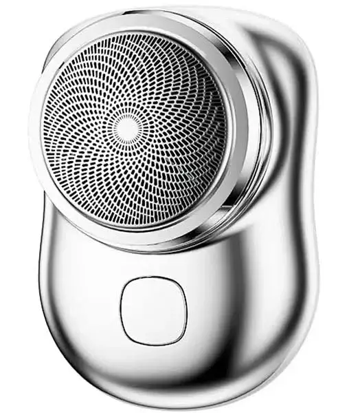Електрична мінібритва-брелок No Brand на акумуляторі бездротова USB Mini Shaver Black (2093506432) - фото 5