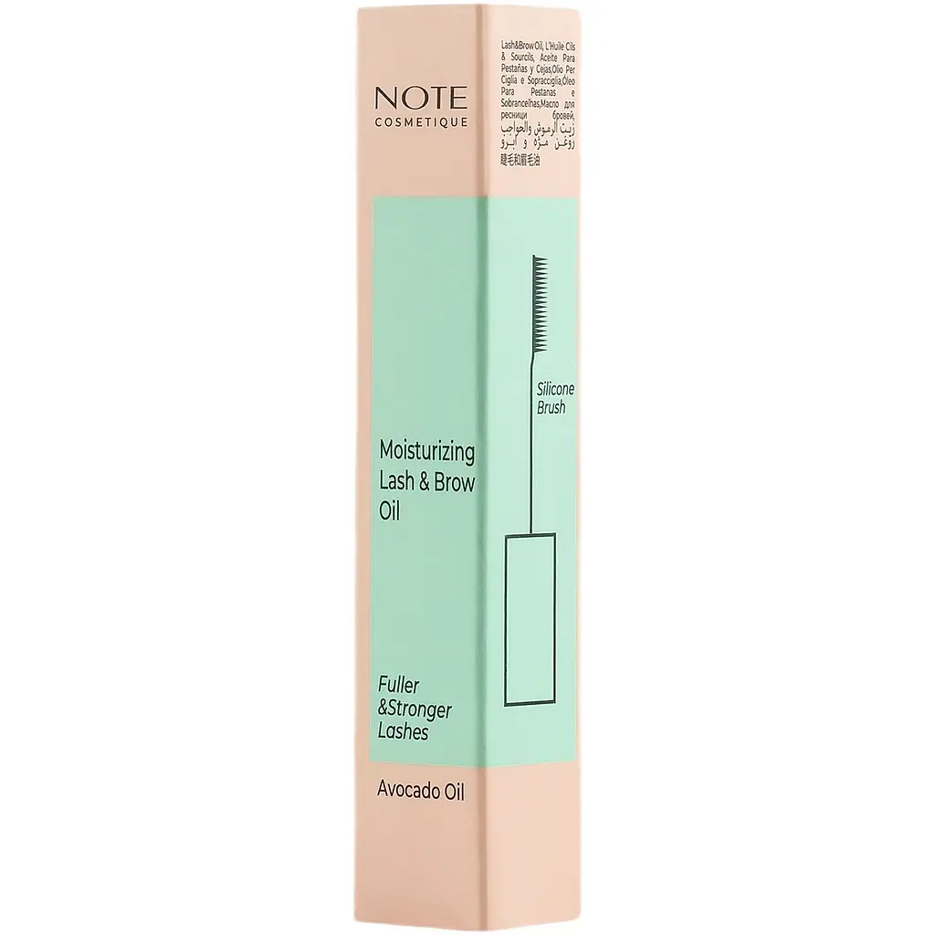 Зволожуюча олія для вій та брів Note Cosmetique Moisturizing Lash and Brow Oil 2.5 мл - фото 3