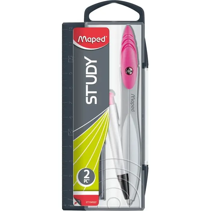 Циркуль Maped Study с механическим карандашом 0.5 мм 12 см в ассортименте (MP.119430) - фото 6