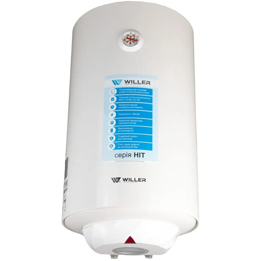 Водонагрівач Willer EV50R-HIT вертикальний - фото 2