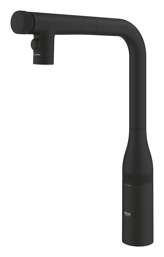 Змішувач для кухні Grohe Essence 31892KF0 Чорний матовий - фото 4