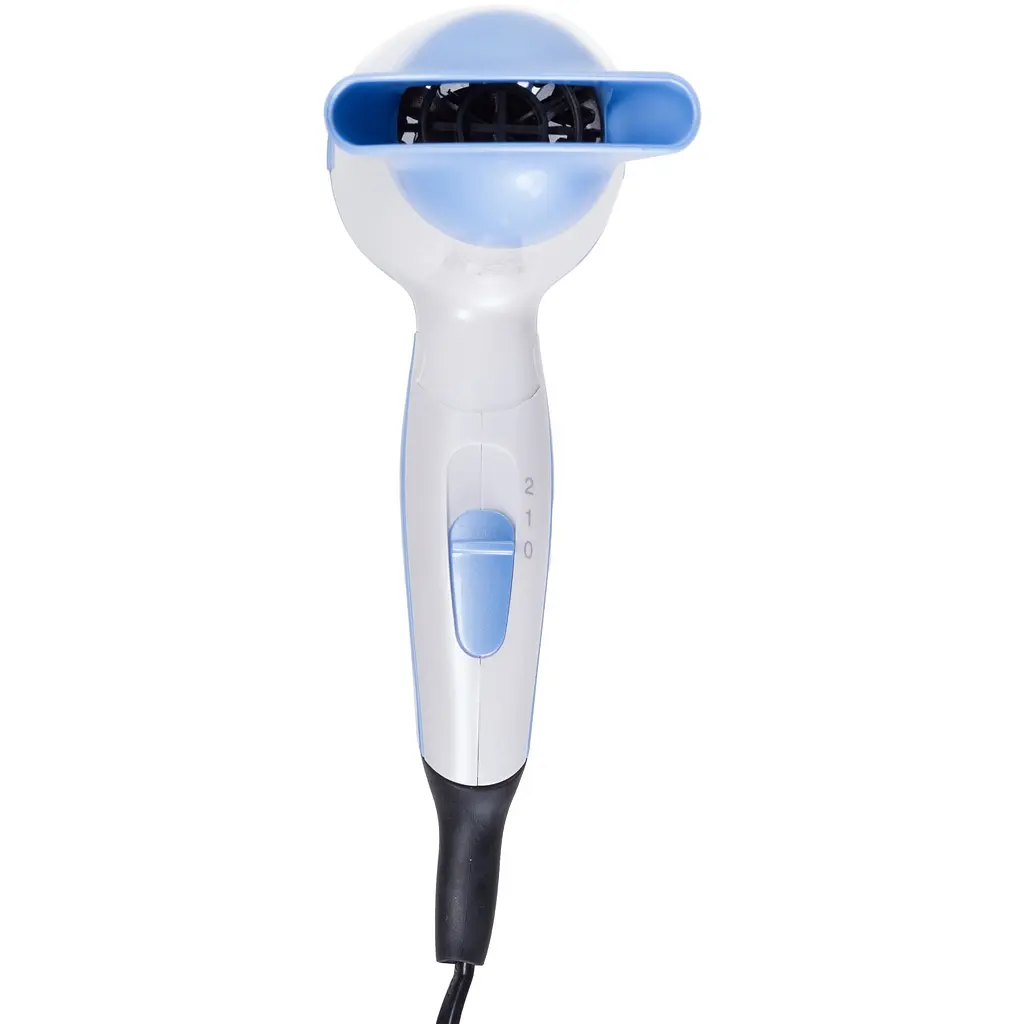 Фен Adler AD 2222 white 1200Вт/ 2 скорости/ насадки - 1 шт./ складная ручка - фото 4