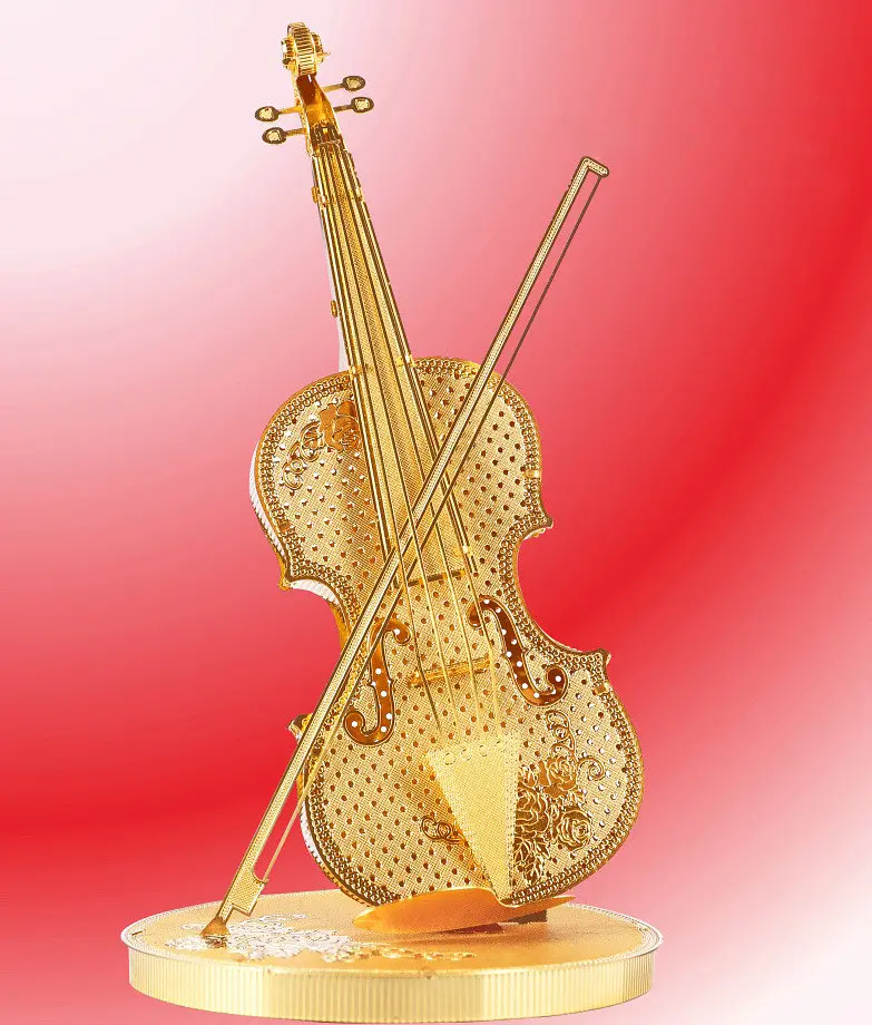 Колекційна модель PIECECOOL VIOLIN, GOLD VERSION P023-G - фото 4
