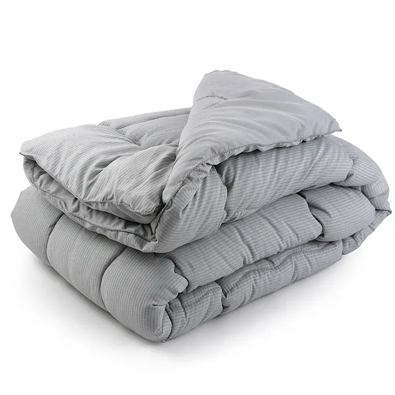 Ковдра силіконова Руно Soft Line 140х205 см з подушкою 50х70 см сіра - фото 6
