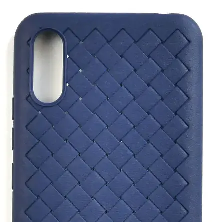 Чохол Weaving Case для Xiaomi Redmi 9A/9AT [Dark Blue] [69432] - фото 2