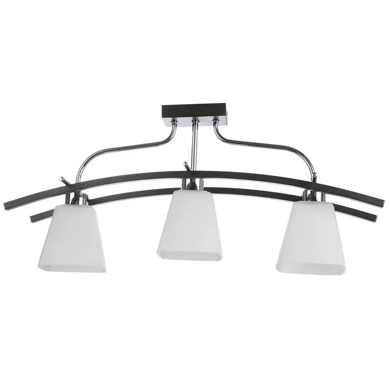 Люстра потолочная Brille классическая E14 40W CH (LK-536C/3) - фото 3