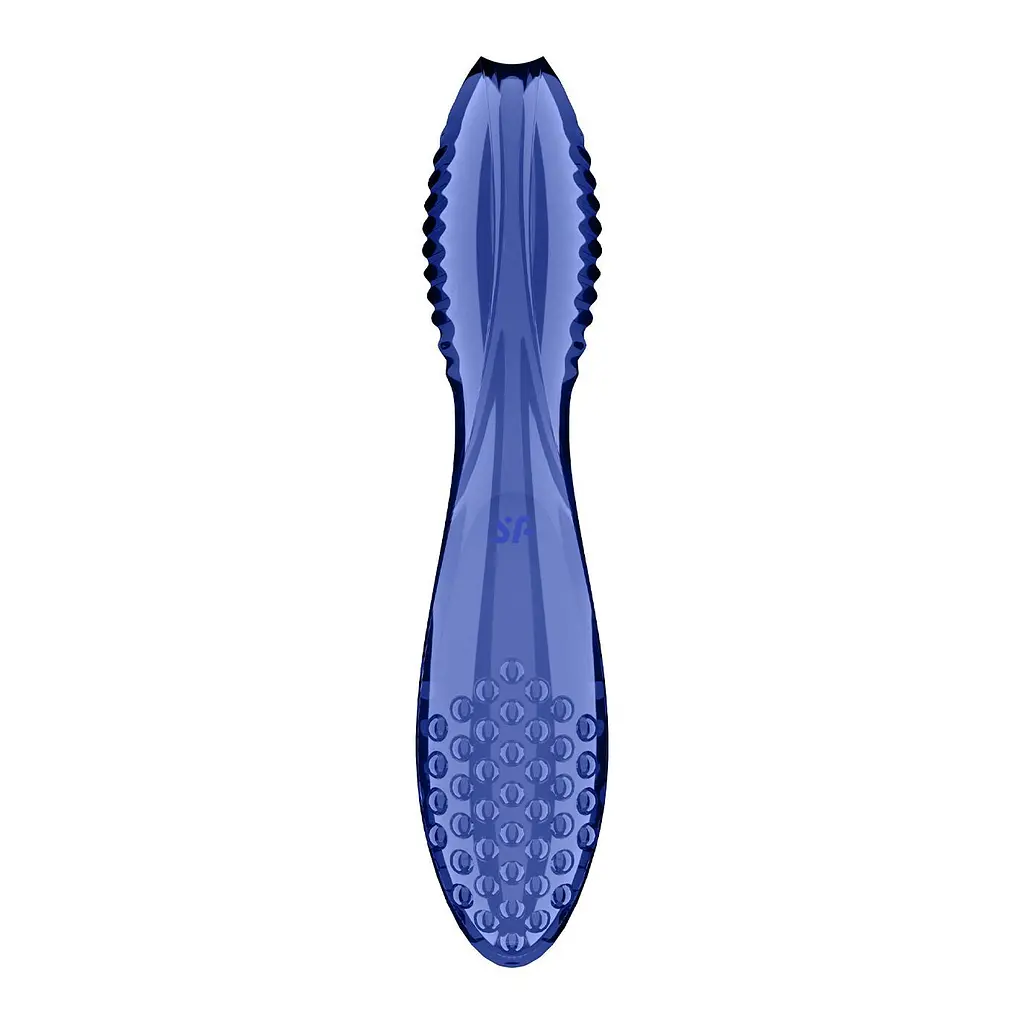 Двосторонній скляний ділдо Satisfyer Dazzling Crystal 2 - фото 4