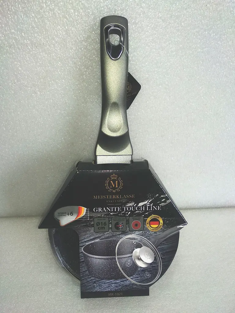 Ковш Meisterklasse MK-1021 grey marble 16 см 1.1л - фото 8