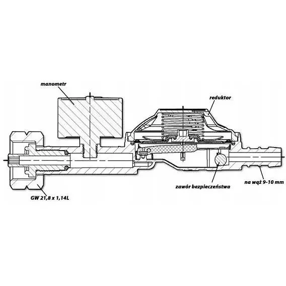 Редуктор Grilli с датчиком под ключ (7777270) - фото 5