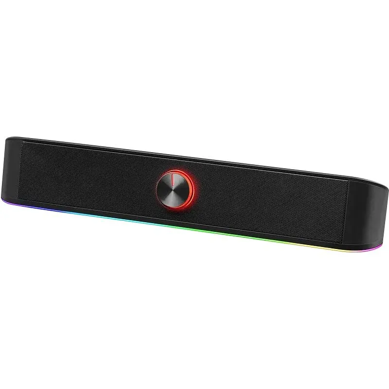 Акустична система 2.0 Defender Саундбар Z10 6Вт, Bluetooth/USB, LED чорна (65123) - фото 5