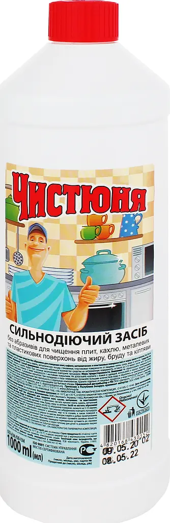 Засіб для чищення плит Чистюня, 1 л - фото 3
