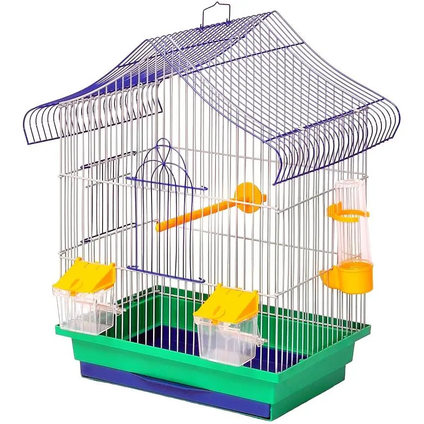 Клетка для птиц Лори Мини-1 33х23х45 см в ассортименте - фото 2